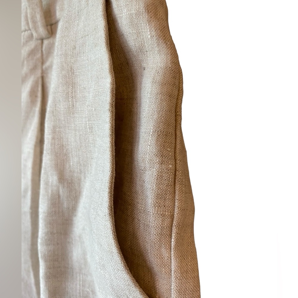 Talbots Bristol Crop Pants Beige Size 6P - Picture 5 of 8